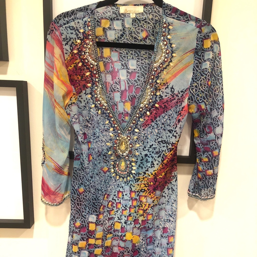 Rhinestone cover up Sz Small